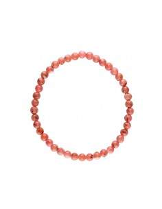 Rhodochrosite bracelet 4mm 2