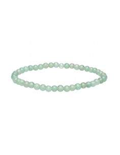 Bracelet de quartz vert 4mm