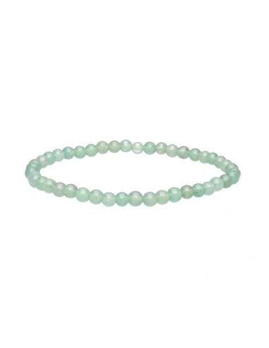 Pulsera de Cuarzo Verde 4mm