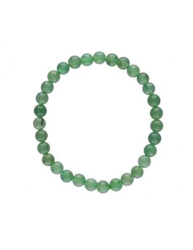 Bracelet de quartz vert 6mm