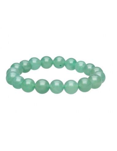 Pulsera de Cuarzo Verde 10mm