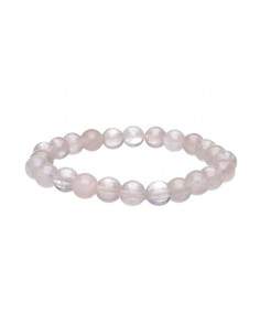 Pulseira de Quartzo Rosa 8mm