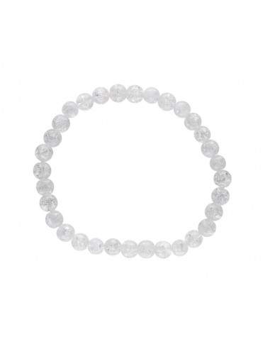 Pulsera de Cuarzo Quebrado 6mm