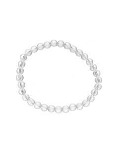 White Quartz Bracelet 6mm 2