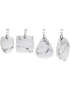 Pendente cabochão de howlite 2