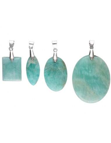Pendente cabochão de amazonite