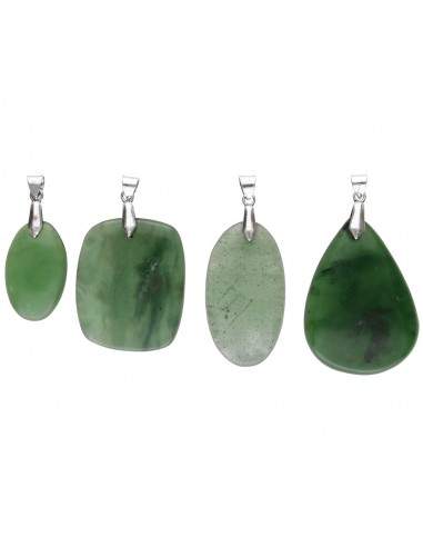 Jade cabochon pendant