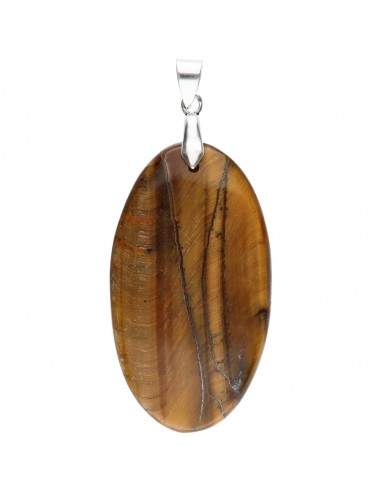 Pendentif Cabochon Oeil de Tigre