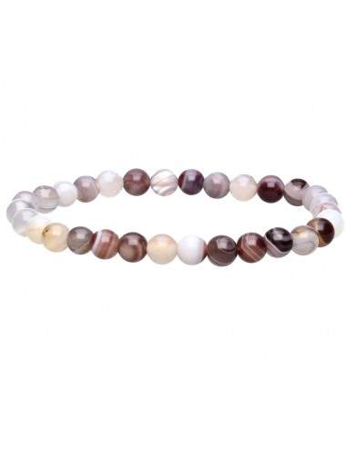Pulsera de Ágata Botswana 6mm