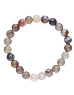 Botswana Agate Bracelet 8mm 2