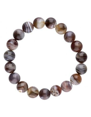 Pulseira de ágata Botsuana 10mm