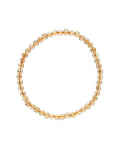 Pulsera de Citrino Calentado 4mm