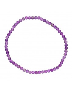Pulseira Facetada Amethyst 3mm 2