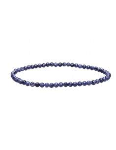 Bracelet saphir à facettes 3mm