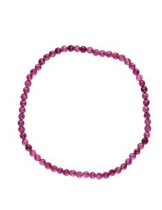 Pulsera Facetada de Rubí 3mm 2