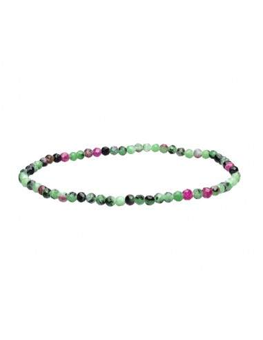 Bracelet de rubis à facettes avec...