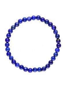 Pulseira de lápis lazúli 6mm 2
