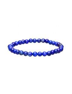 Pulseira de lápis lazúli 6mm