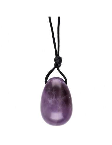 Small Amethyst Yoni Egg with Hole