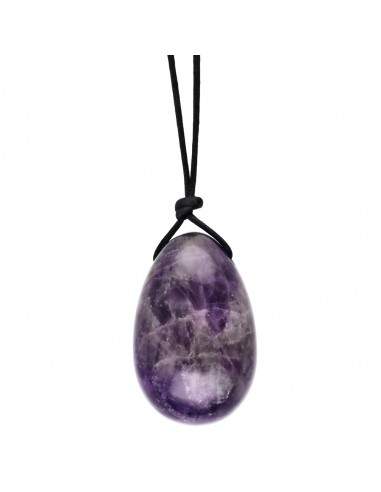 Medium Amethyst Yoni Egg with Hole