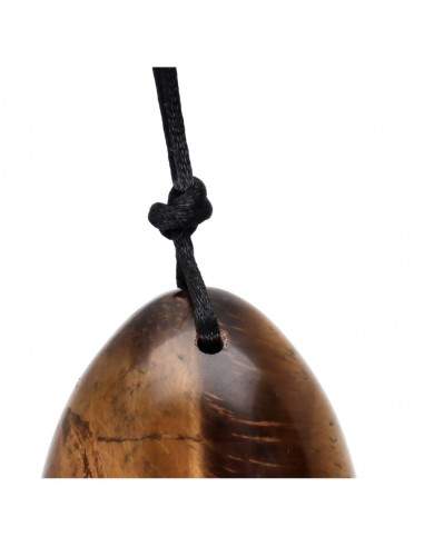 Tiger Eye Small Egg with Hole
