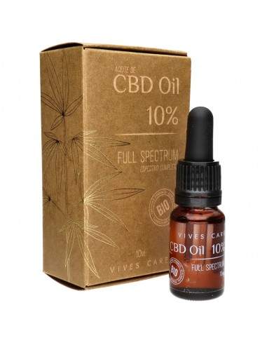 Huile de CBD 10 % à spectre complet
