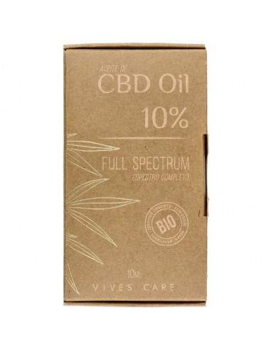 Huile de CBD 10 % à spectre complet