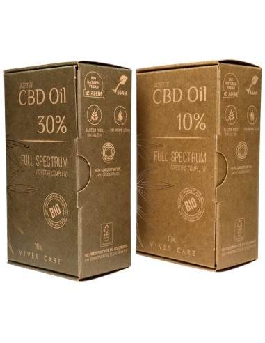 Huile de CBD 10 % à spectre complet