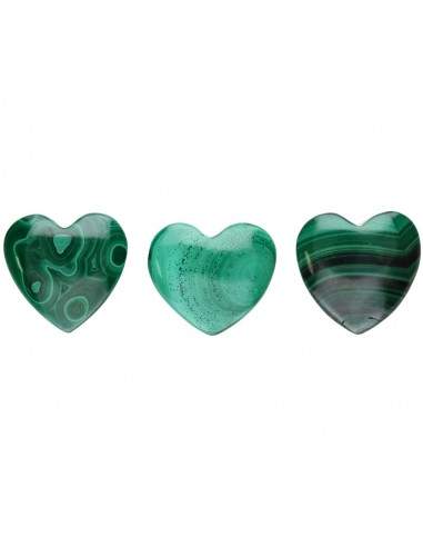 Coeur en malachite
