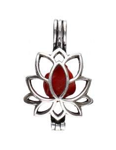Silver Plated Pendant with...