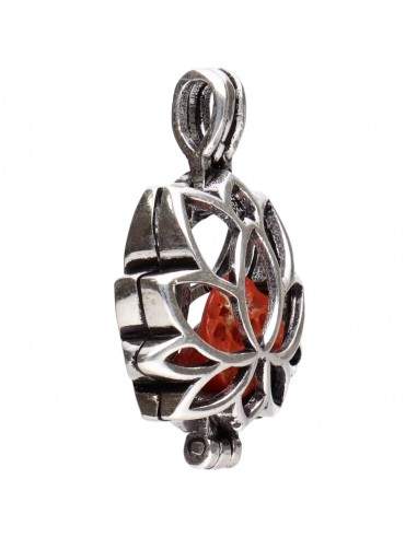 Silver Plated Pendant with Random...