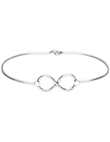 Pulseira banhada a prata com minerais...