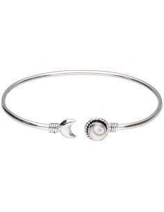 Pulseira banhada a prata...
