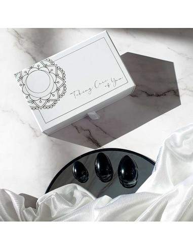 Pack Huevos Yoni de Obsidiana