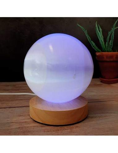 Kit lampe de base LED avec sphère en...