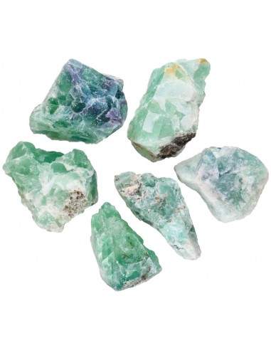 Fluorite arco-íris em bruto média 1kg