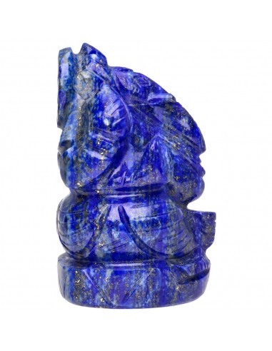 Ganesha de lápis-lazúli médio