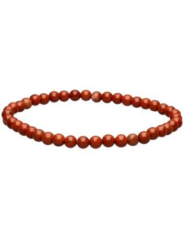 Bracelet de Jaspe rouge 4mm