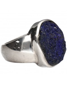 Azurite Ring in 925... 2