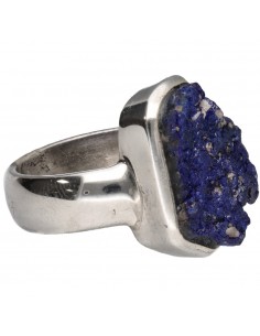 Azurite Ring in 925... 2