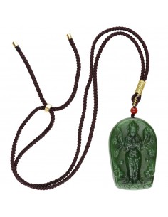 Pendentif Shiva en jade (27G)