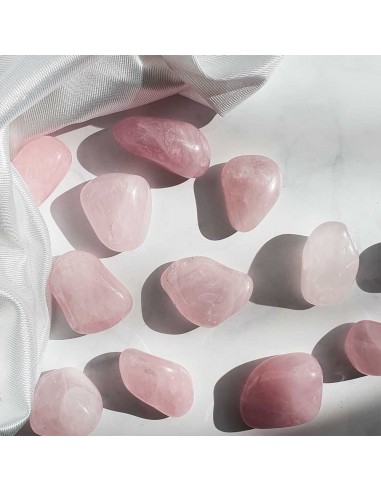 Rose Quartz Rhodies 3x2cm