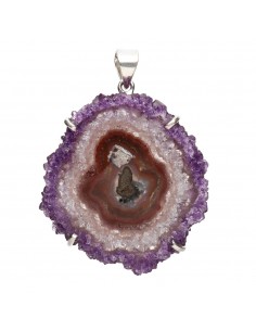 Pendentif Améthyste en...