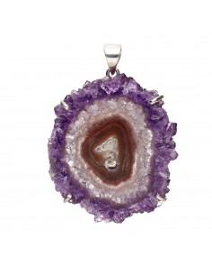 Pendentif Améthyste en...
