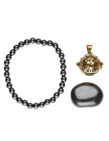 Coffret de protection en hématite -...