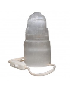 Candeeiro pequeno de selenite 2