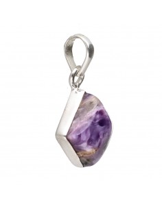Small Cube Charoite Pendant... 2