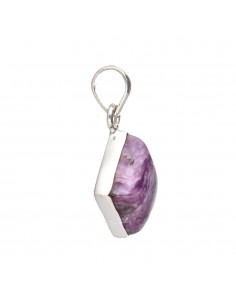 Pendentif Charoite Cube -... 2