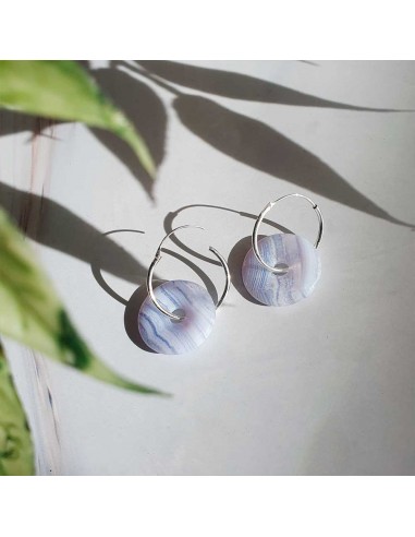 Small Natural Chalcedony Donut