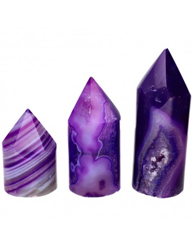 Dyed Lilac Agate Generator Cylinder...